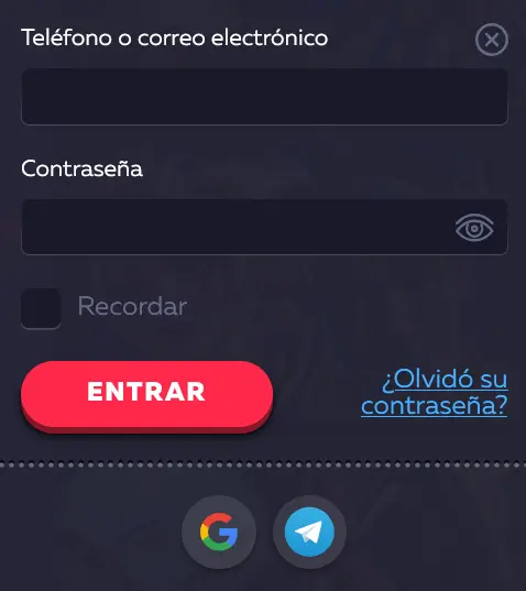 Acceso al Perfil Personal de VAVADA