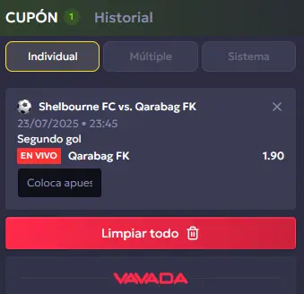 Cómo Hacer una Apuesta en VAVADA